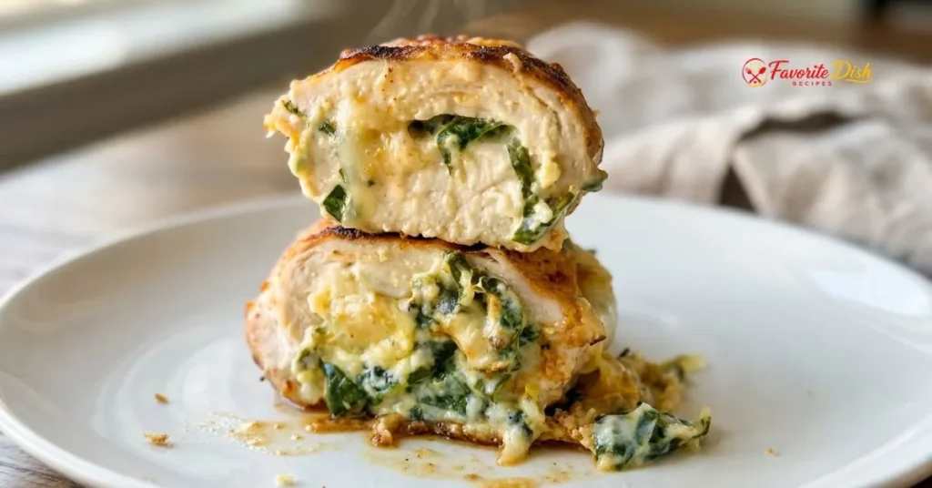 Chicken and Spinach Stuffed Shells