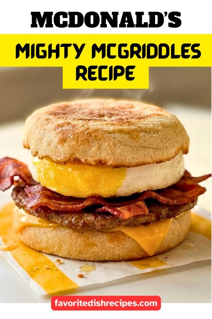 McDonald’s Mighty McGriddles Recipe