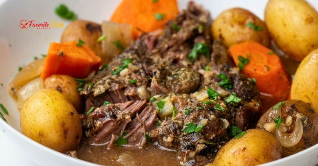 Slow Cooker Pot Roast with Carrots and Potatoes