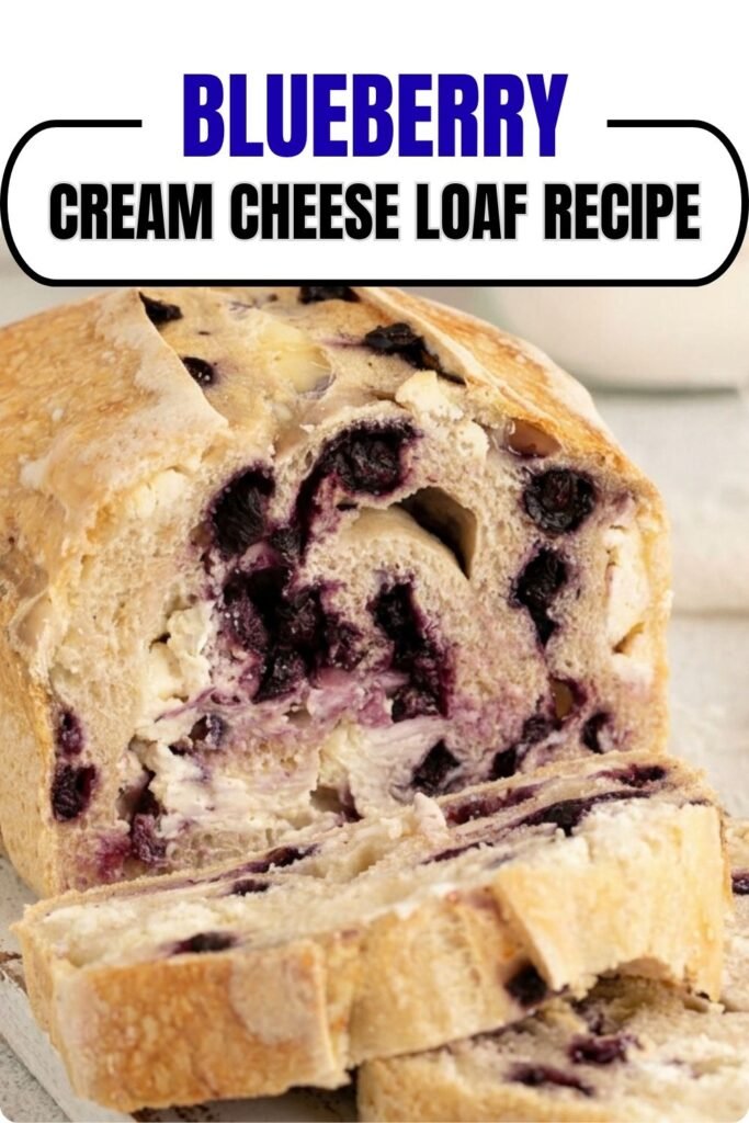 Blueberry Cream Cheese Loaf