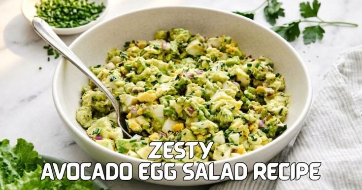 Zesty Avocado Egg Salad Recipe