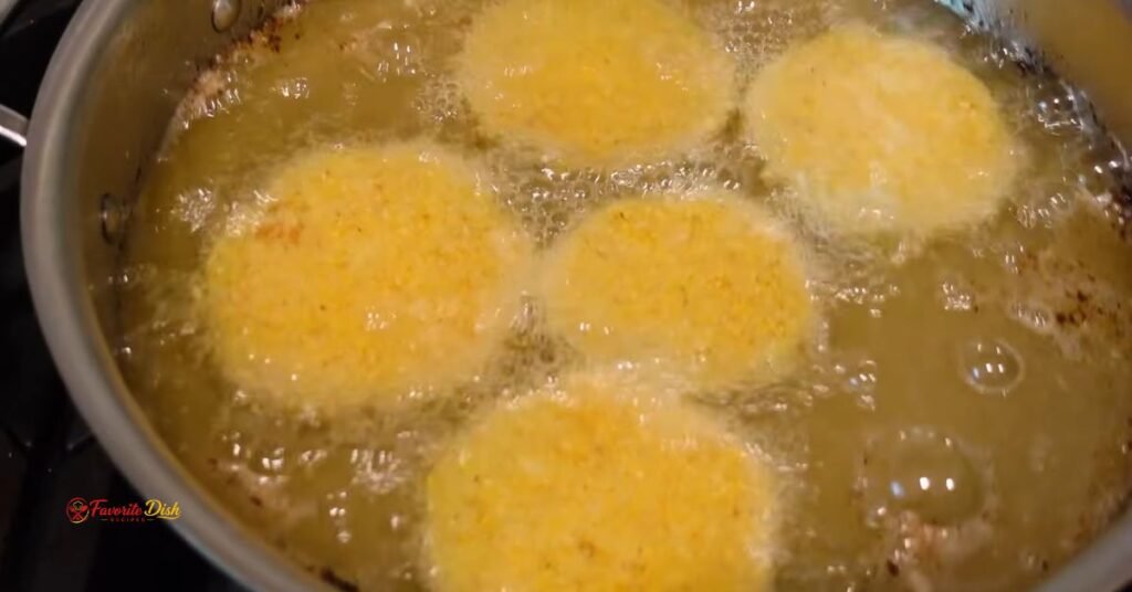 Fry in batches