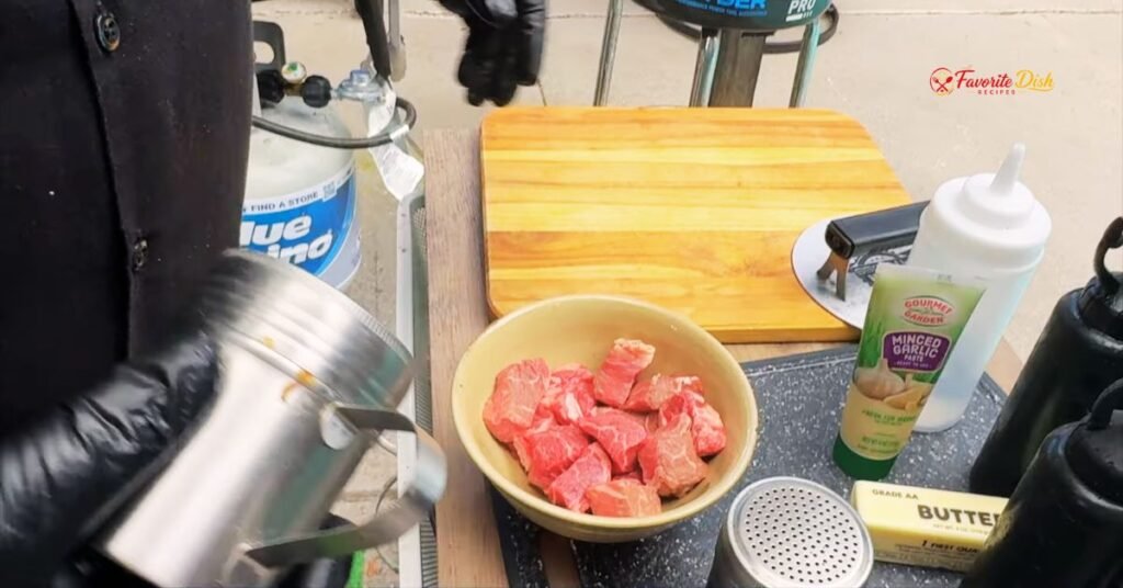Ingredients for Steak Nuggets
