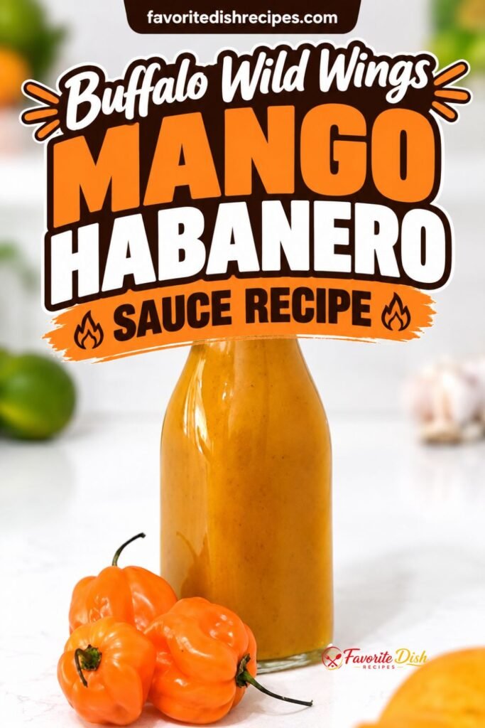 Buffalo Wild Wings Mango Habanero Sauce