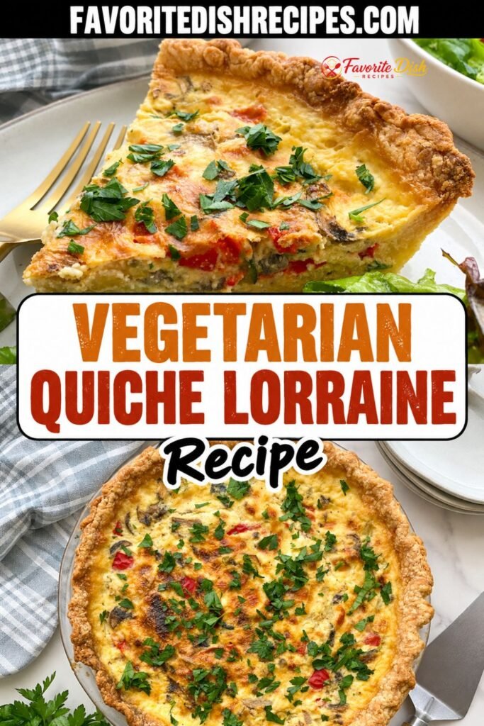 Vegetarian Quiche Lorraine