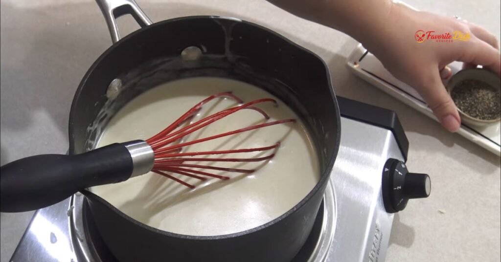 Add the Milk and Cream