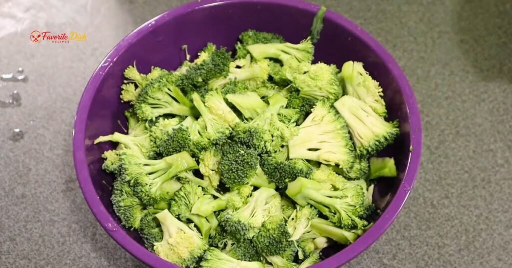 Rinse the Broccoli