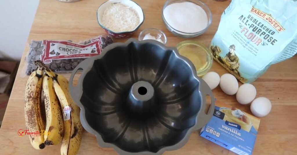 Ingredients for Chrissy Teigen Banana Bread