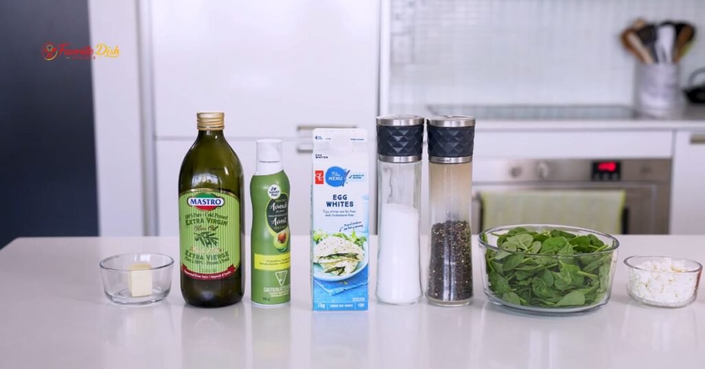Ingredients for Starbucks Spinach Feta Wrap
