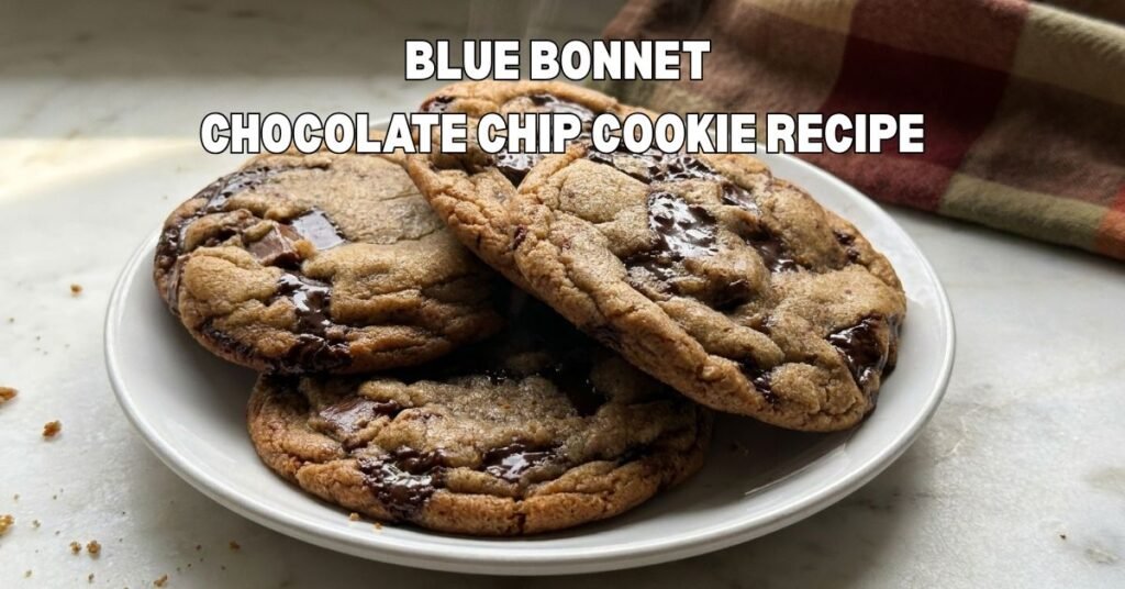 Blue Bonnet Chocolate Chip Cookie Recipe
