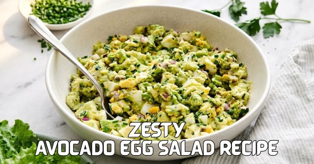 Zesty Avocado Egg Salad Recipe