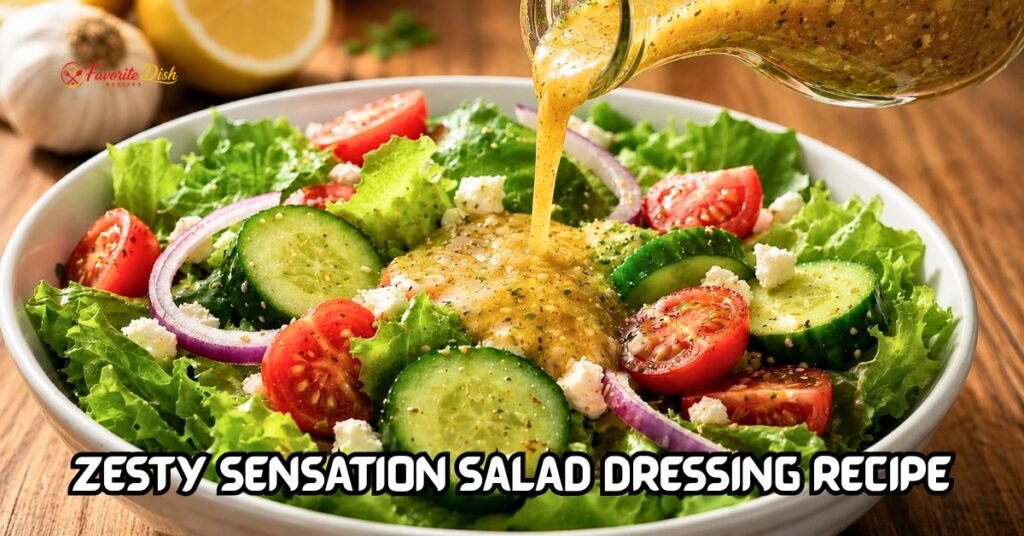 Zesty Sensation Salad Dressing Recipe