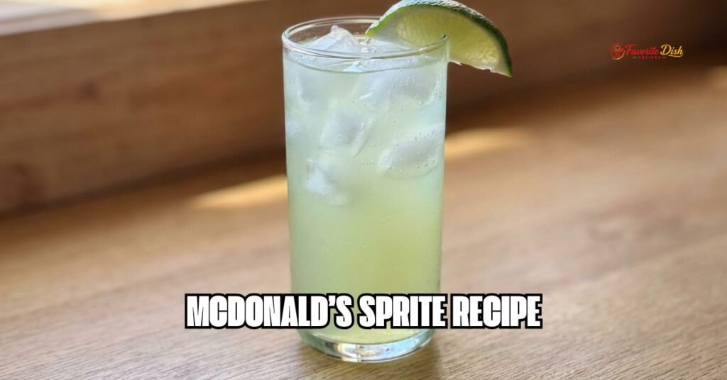 McDonald’s Sprite Recipe