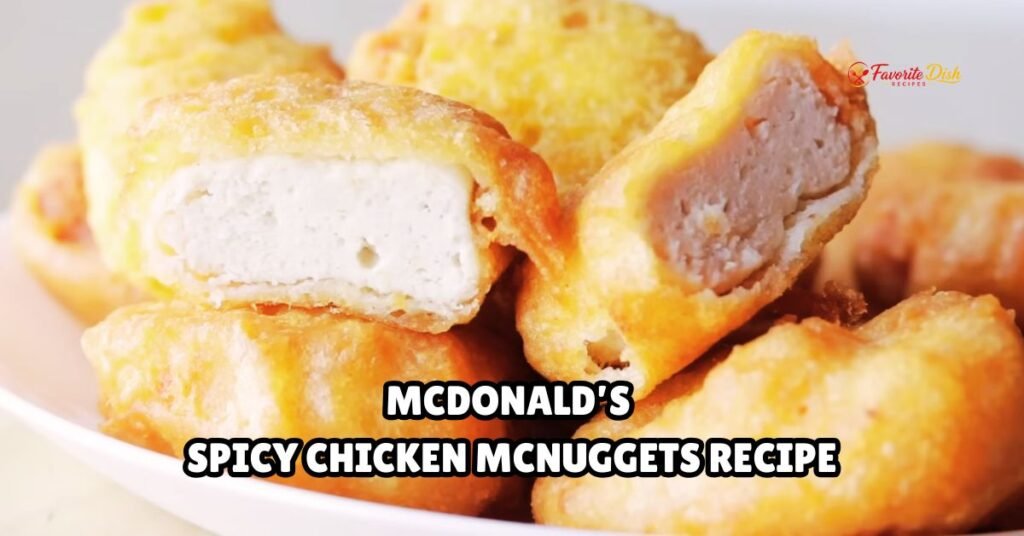 McDonald’s Spicy Chicken McNuggets Recipe