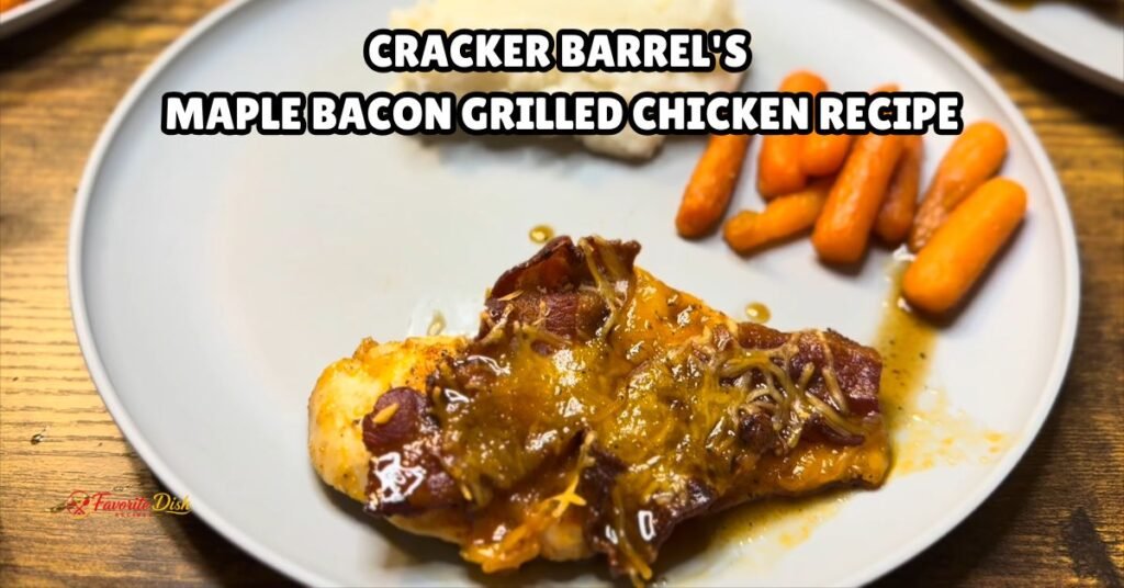 Cracker Barrels Maple Bacon Grilled Chicken Recipe